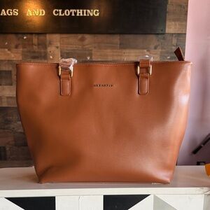 Tan Women's Tote Bag